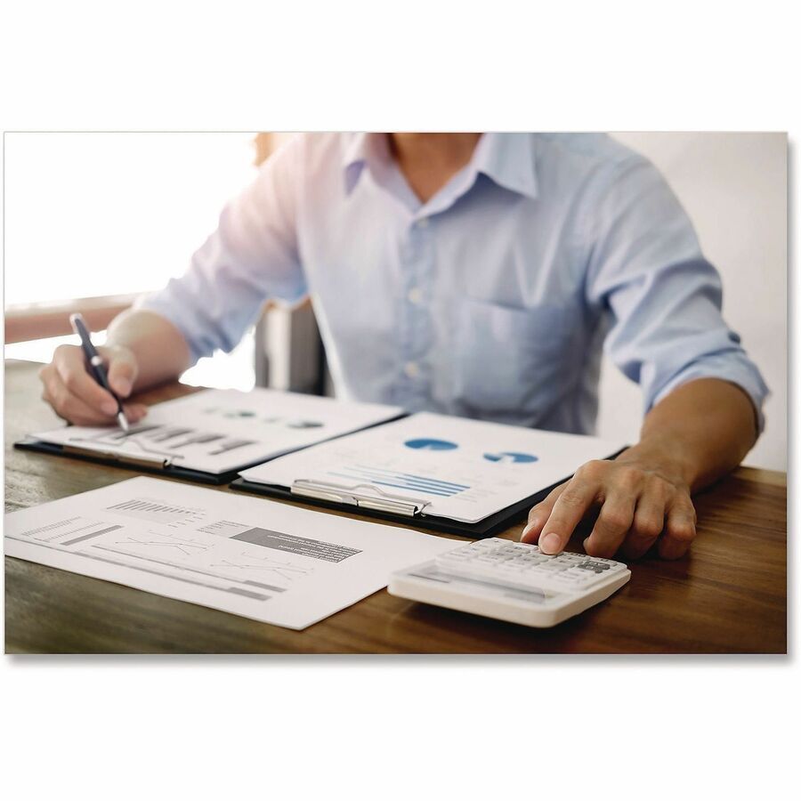 30% Recycled Copy Paper, 92 Bright, 20 lb Bond Weight, 8.5 x 11, White, 500 Sheets/Ream, 10 Reams/Carton
