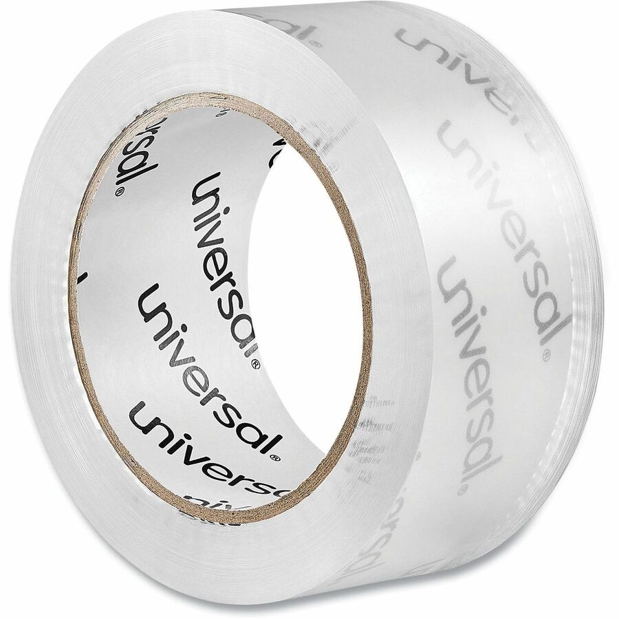 Deluxe General-Purpose Acrylic Box Sealing Tape, 3" Core, 1.88" x 109 yds, Clear, 12/Pack