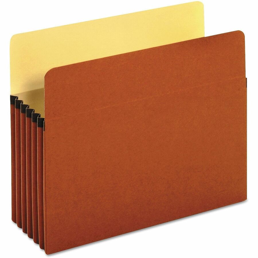 Redrope Expanding File Pockets, 5.25" Expansion, Letter Size, Redrope, 10/Box