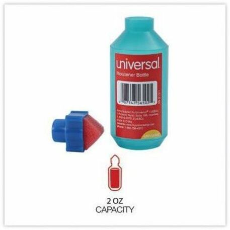 Squeeze Bottle Moistener, 2 oz, Blue