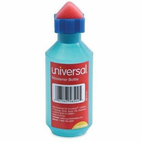 Squeeze Bottle Moistener, 2 oz, Blue