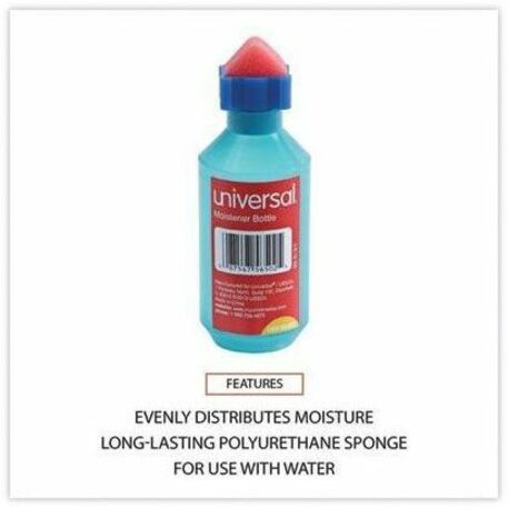 Squeeze Bottle Moistener, 2 oz, Blue