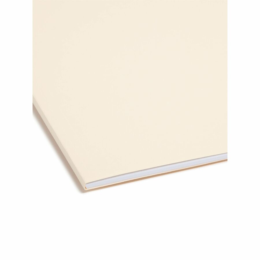 Top Tab Heavyweight Manila Fastener Folders, 0.75" Expansion, 2 Fasteners, Letter Size, Manila Exterior, 50/Box