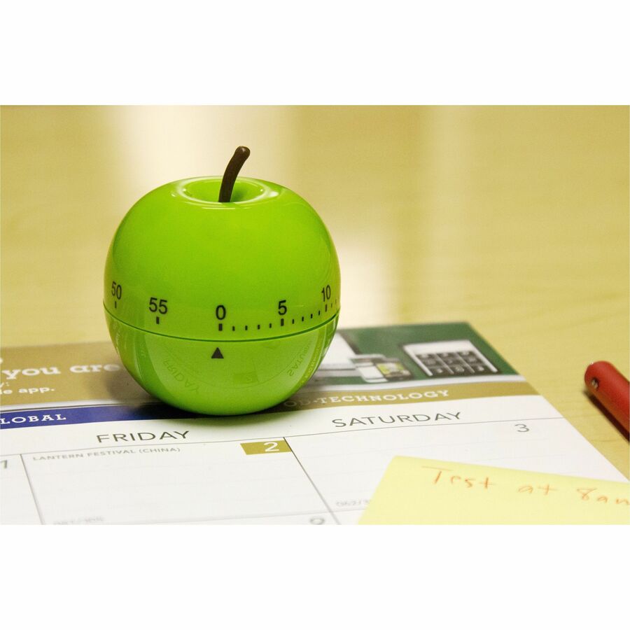 Baumgartens Schoolhouse Timer - 1 Hour - For Office, Classroom - Green