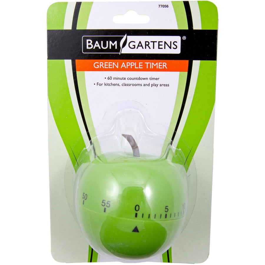 Baumgartens Schoolhouse Timer - 1 Hour - For Office, Classroom - Green - 