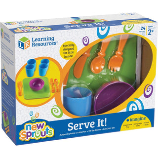 New Sprouts - Role Play Dish Set - 24 / Set - 2 Year to 7 Year