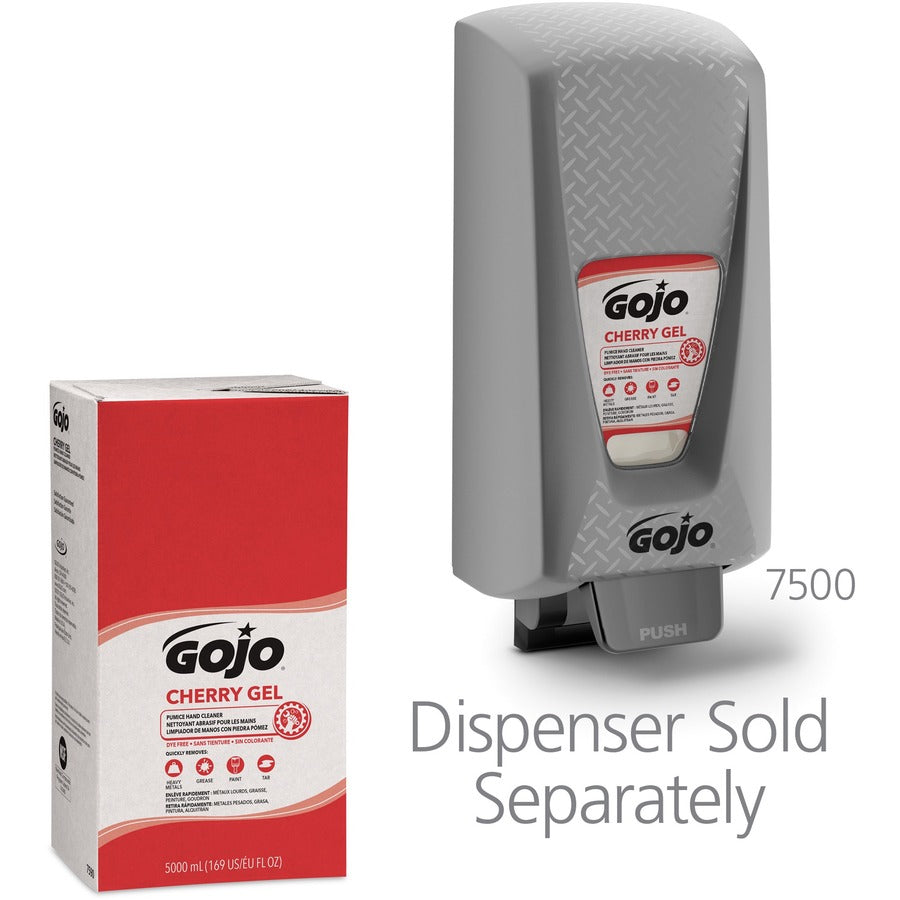 gojo-pro-tdx-5000-dispenser-cherry-hand-cleaner-cherry-scentfor-13-gal-5-l-push-pump-dispenser-dirt-remover-grease-remover-oil-remover-hand-red-ph-balanced-heavy-duty-voc-free-npe-free-2-carton_goj759002 - 4