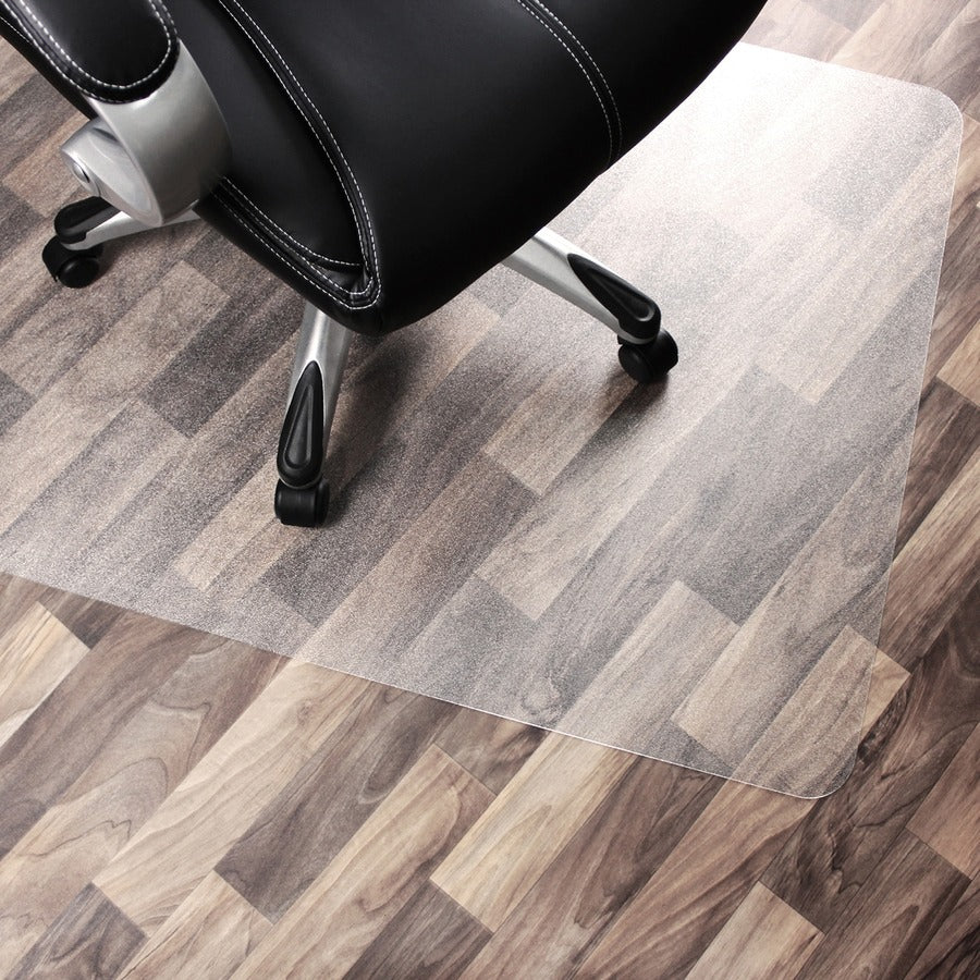 Cleartex Unomat Anti-Slip Chair Mat for Hard Floors/Flat Pile Carpets, 60 x 48, Clear