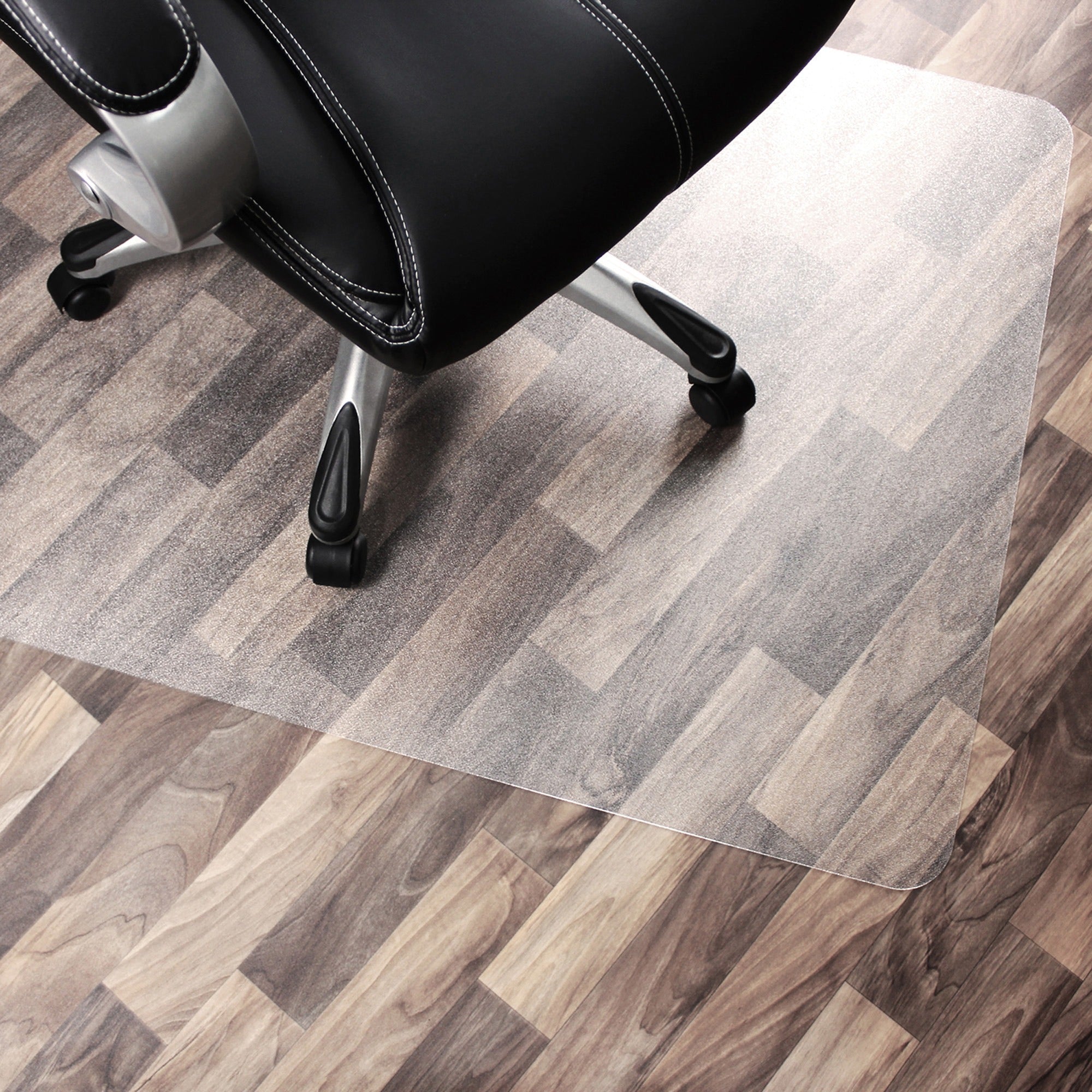 Cleartex Ultimat Anti-Slip Chair Mat for Hard Floors, 35 x 47, Clear, Sold as 1 Each - 1