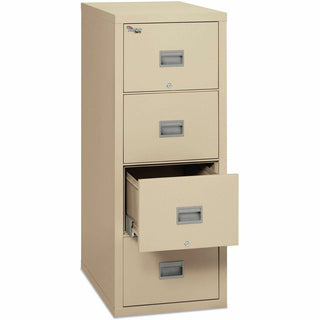 Patriot by FireKing Insulated Fire File, 1-Hour Fire Protection, 2 Legal/Letter File Drawers, Parchment, 17.75 x 25 x 27.75