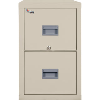 Patriot by FireKing Insulated Fire File, 1-Hour Fire Protection, 2 Legal/Letter File Drawers, Parchment, 17.75 x 25 x 27.75