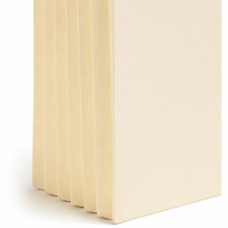 Manila End Tab TUFF Pockets, 5.25" Expansion, Letter Size, Manila, 10/Box