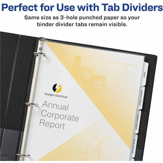 Top-Load Poly Three-Hole Sheet Protectors, Non-Glare, Letter, 50/Box