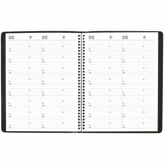 Essential Collection 14-Month Ruled Monthly Planner, 11 x 8.5, Black Cover, 14-Month (Dec to Jan): 2023 to 2025