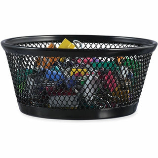 Jumbo Mesh Storage Dish, 4.38" Diameter x 2"h, Black