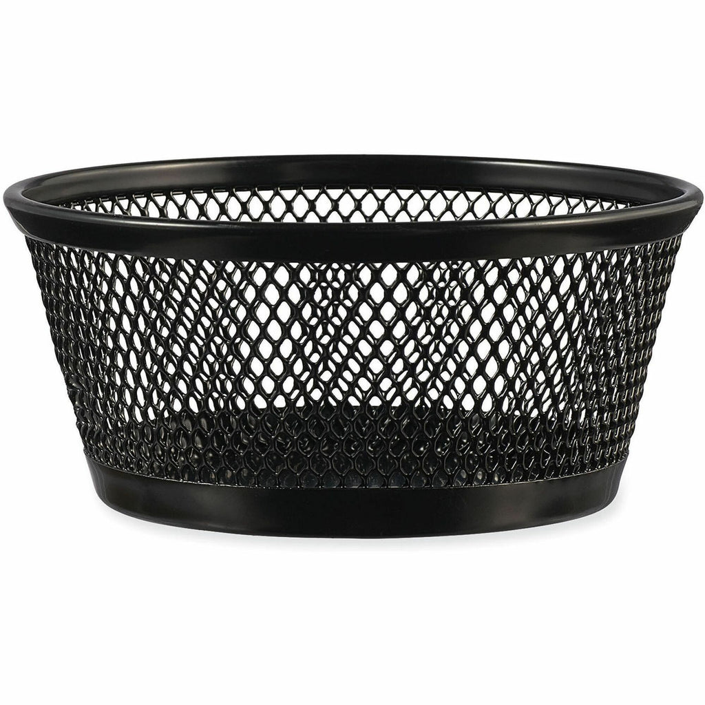 Jumbo Mesh Storage Dish, 4.38" Diameter x 2"h, Black