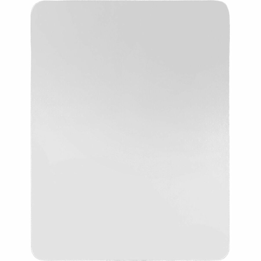Lorell Nonstudded Chairmat - Tile Floor, Vinyl Floor, Hardwood Floor - 60" Length x 46" Width x 0.060" Thickness - Rectangular - Vinyl - Clear - 1Each