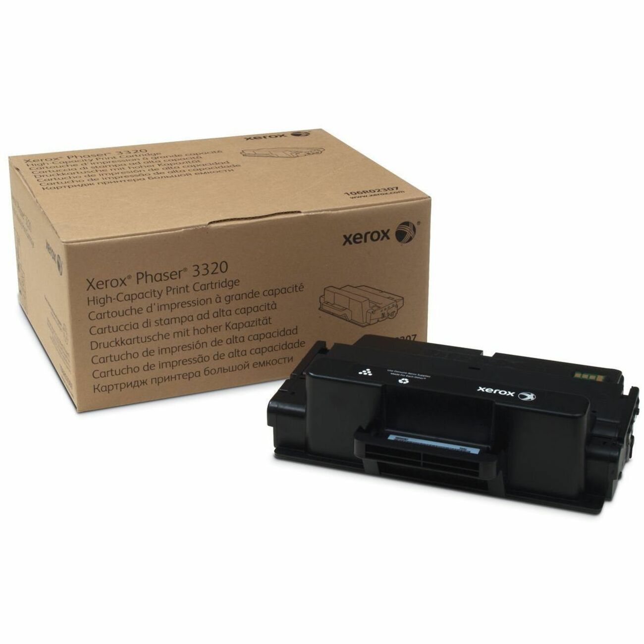 106R02307 High-Yield Toner, 11,000 Page-Yield, Black