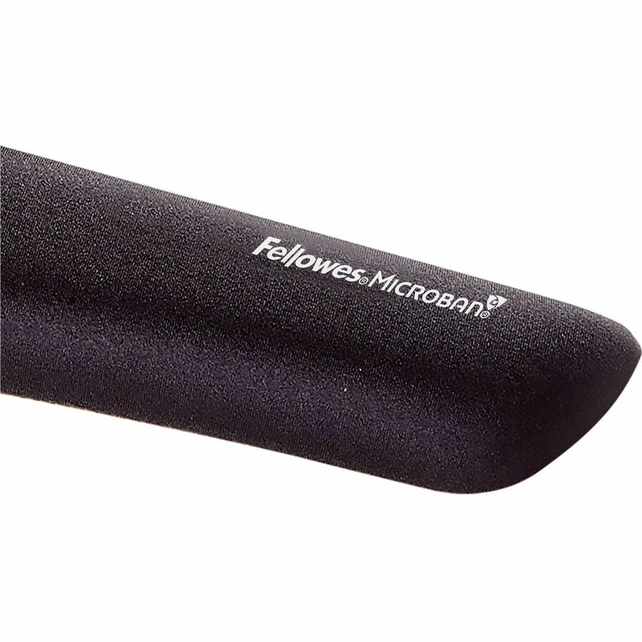 PlushTouch Keyboard Wrist Rest, 18.12 x 3.18, Black