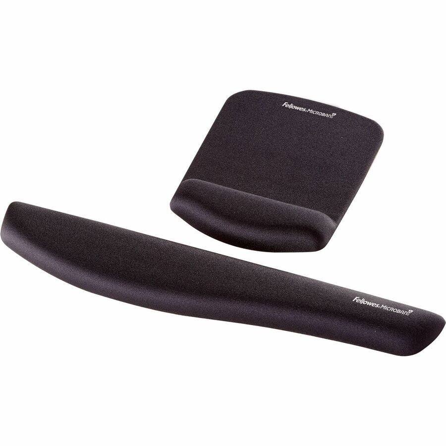 PlushTouch Keyboard Wrist Rest, 18.12 x 3.18, Black