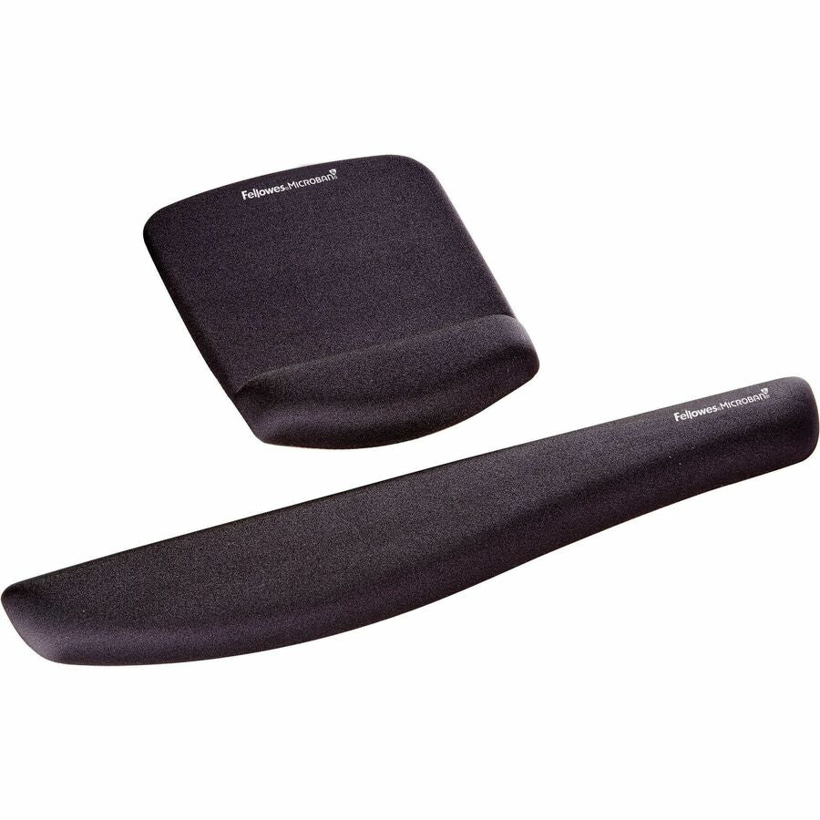 PlushTouch Keyboard Wrist Rest, 18.12 x 3.18, Black