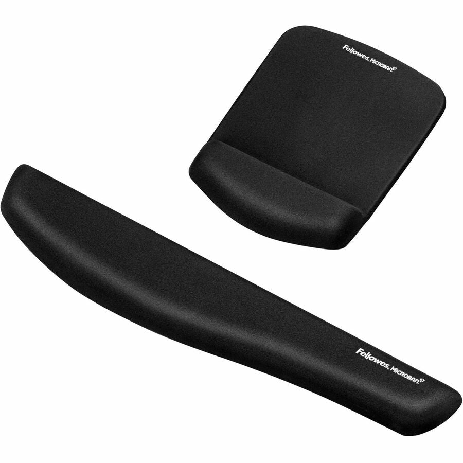 PlushTouch Keyboard Wrist Rest, 18.12 x 3.18, Black