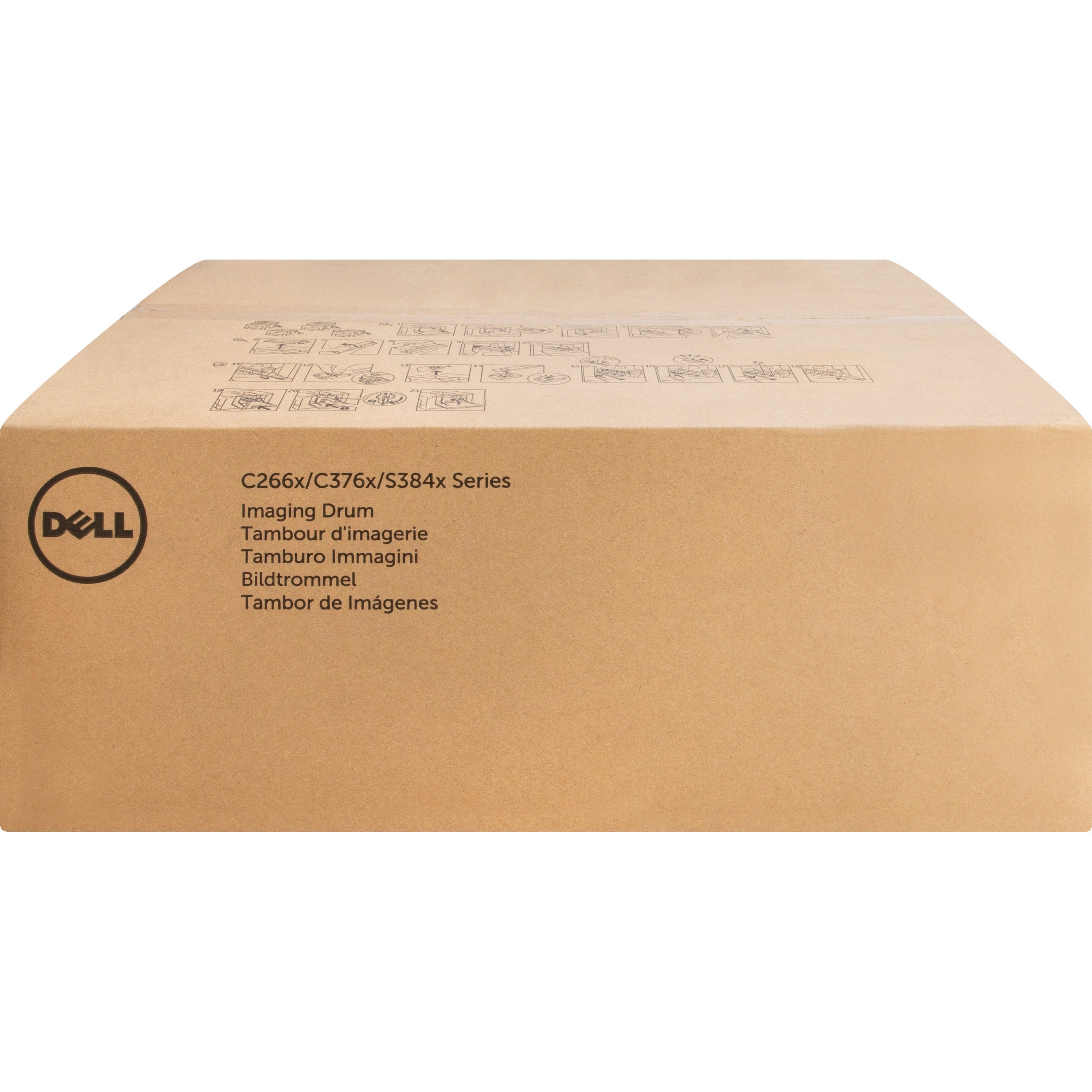 Dell Imaging Drum Kit for C3760n/ C3760dn/ C3765dnf Color Laser Printers - Laser Print Technology - 1 Each - Cyan, Magenta, Yellow, Black