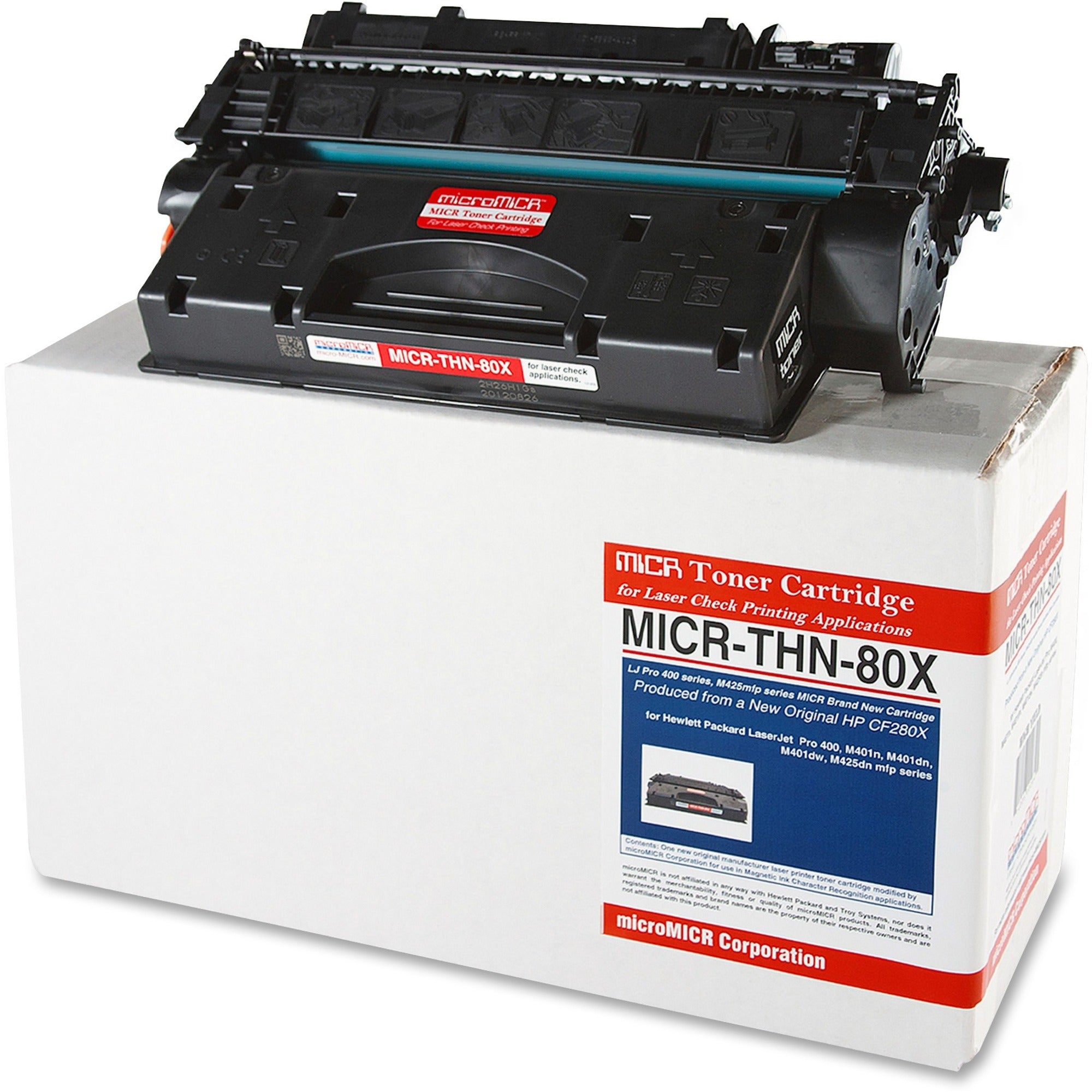 microMICR Remanufactured - Alternative for HP 80X MICR - Laser - High Yield - 6900 Pages - Black - 1 Each - 