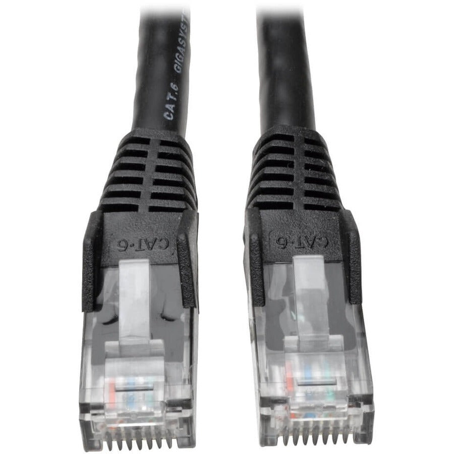 tripp-lite-by-eaton-cat6-gigabit-snagless-molded-utp-ethernet-cable-rj45-m-m-poe-black-100-ft-305-m-100-ft-category-6-network-cable-for-network-device-first-end-1-x-rj-45-network-male-second-end-1-x-rj-45-network-male-patch-cabl_trpn201100bk - 1