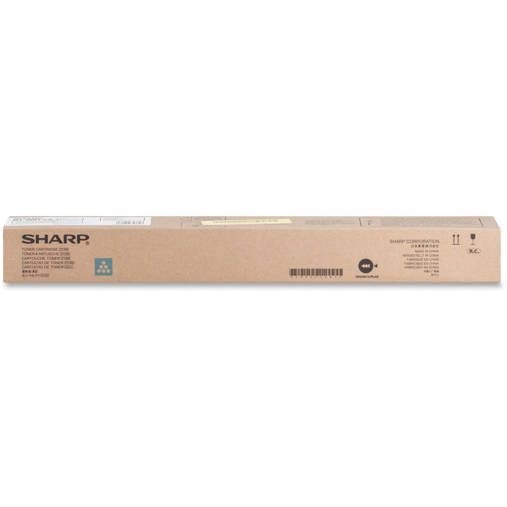 Sharp MX36NTCA Original Toner Cartridge - Laser - High Yield - 15000 Pages - Cyan - 1 Each - 
