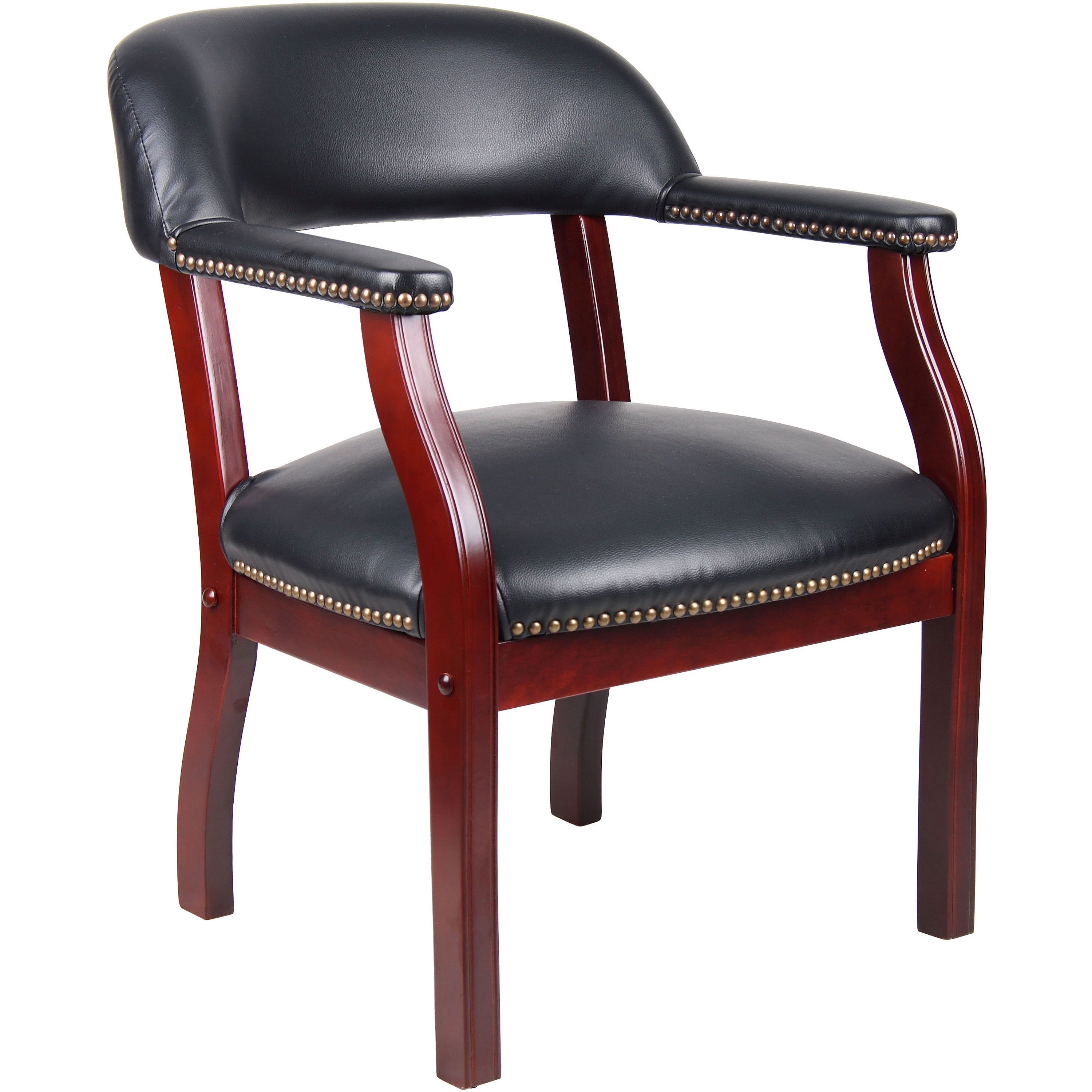 Boss Management Chair - Black - Vinyl