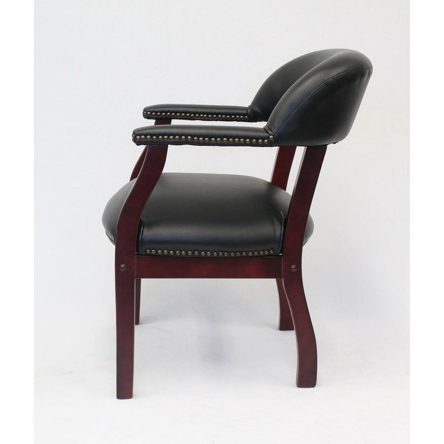 Boss Management Chair - Black - Vinyl
