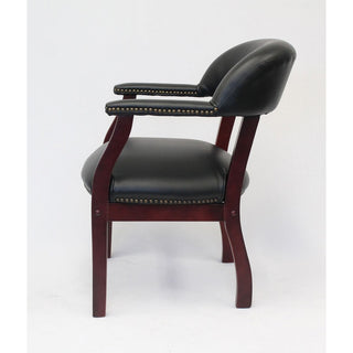 Boss Management Chair - Black - Vinyl