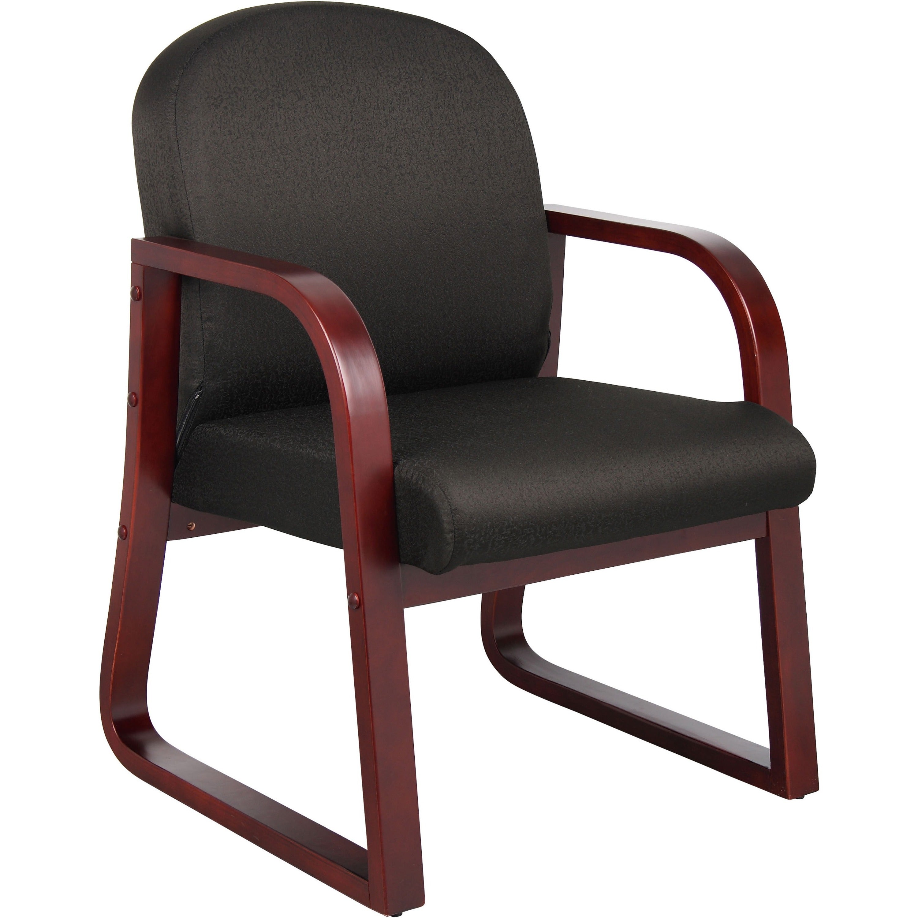 boss-mahogany-frame-side-chair-black_bopb9570bk - 1