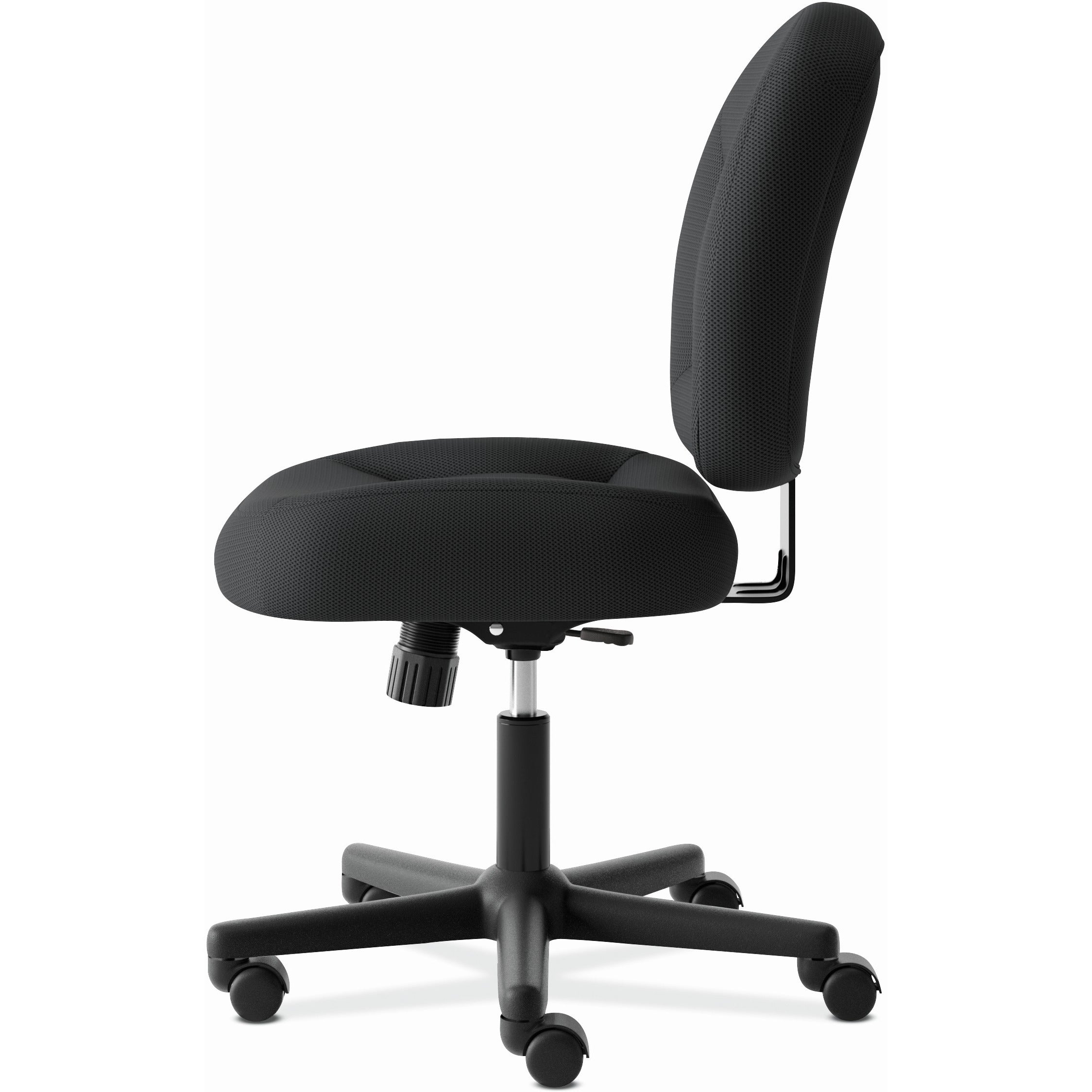 HON VL210 Mesh Low-Back Task Chair - Black - Mesh - 