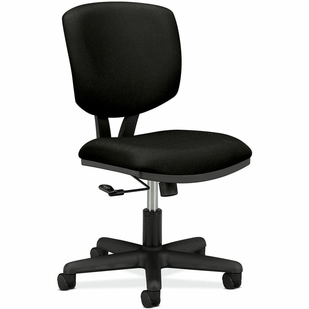Volt Series Task Chair, Supports Up to 250 lb, 18" to 22.25" Seat Height, Black