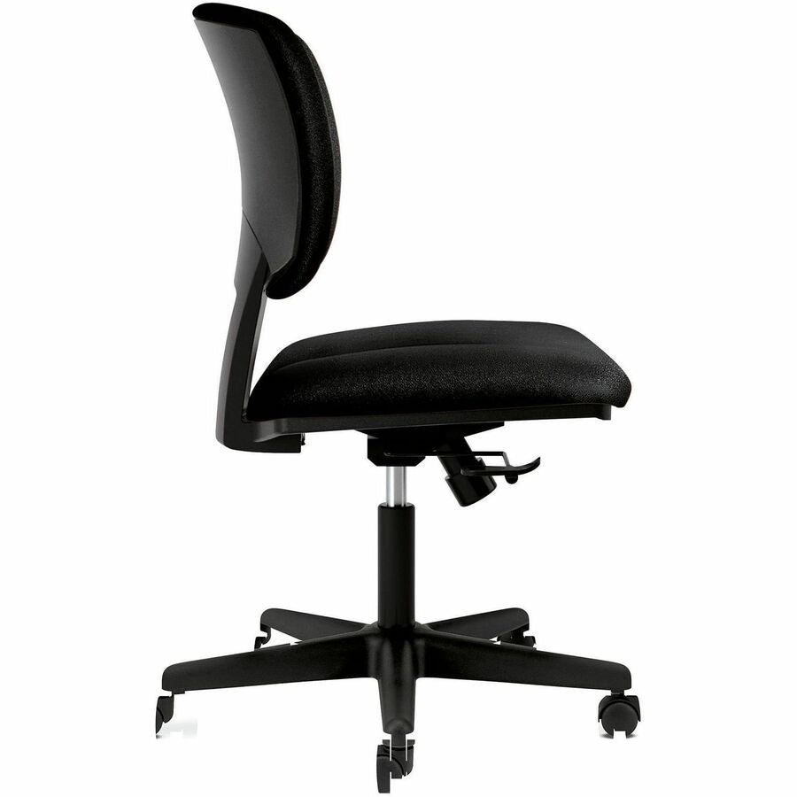 Volt Series Task Chair, Supports Up to 250 lb, 18" to 22.25" Seat Height, Black