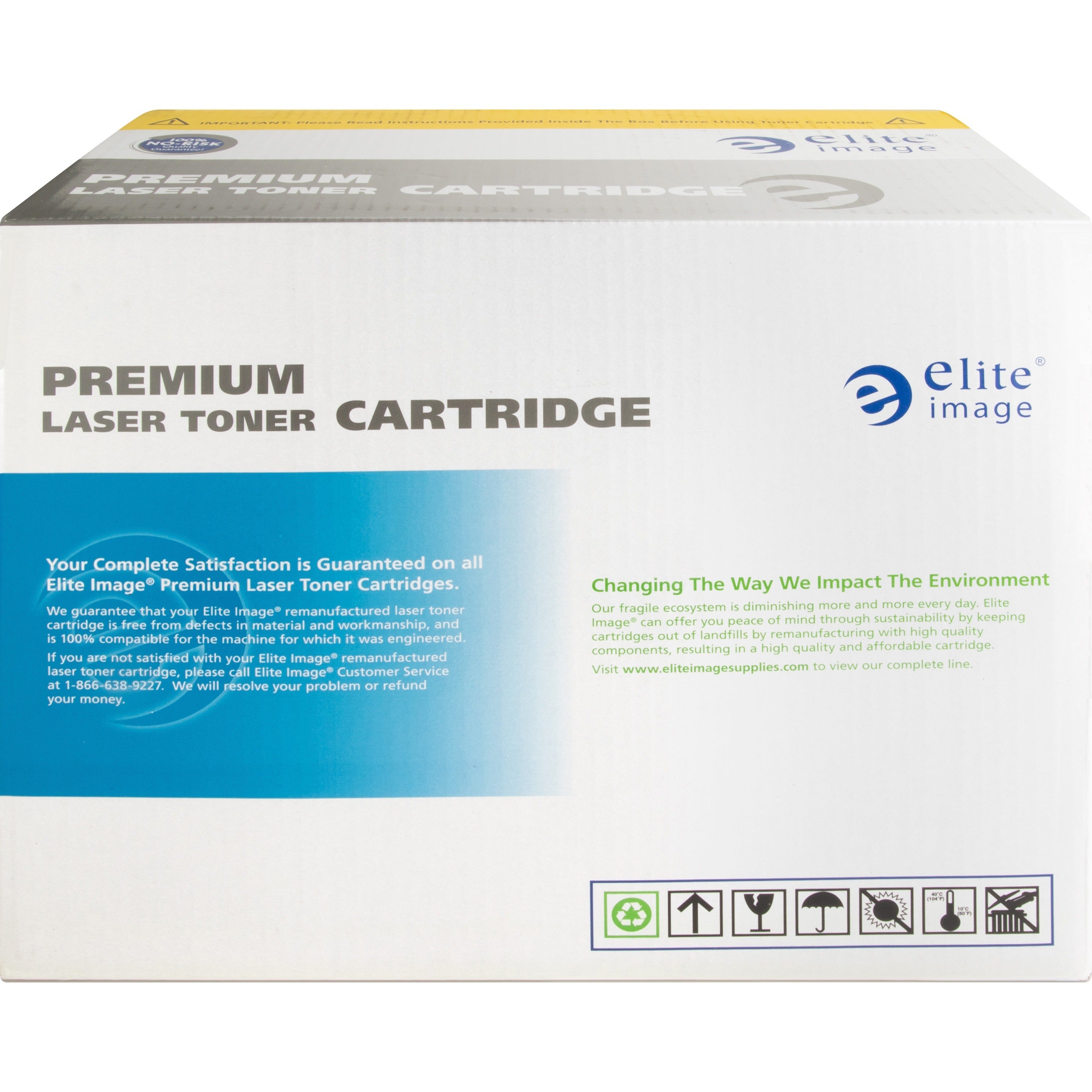 Elite Image Remanufactured Laser Toner Cartridge - Alternative for HP 647A (CE260A) - Black - 1 Each - 8500 Pages - 4
