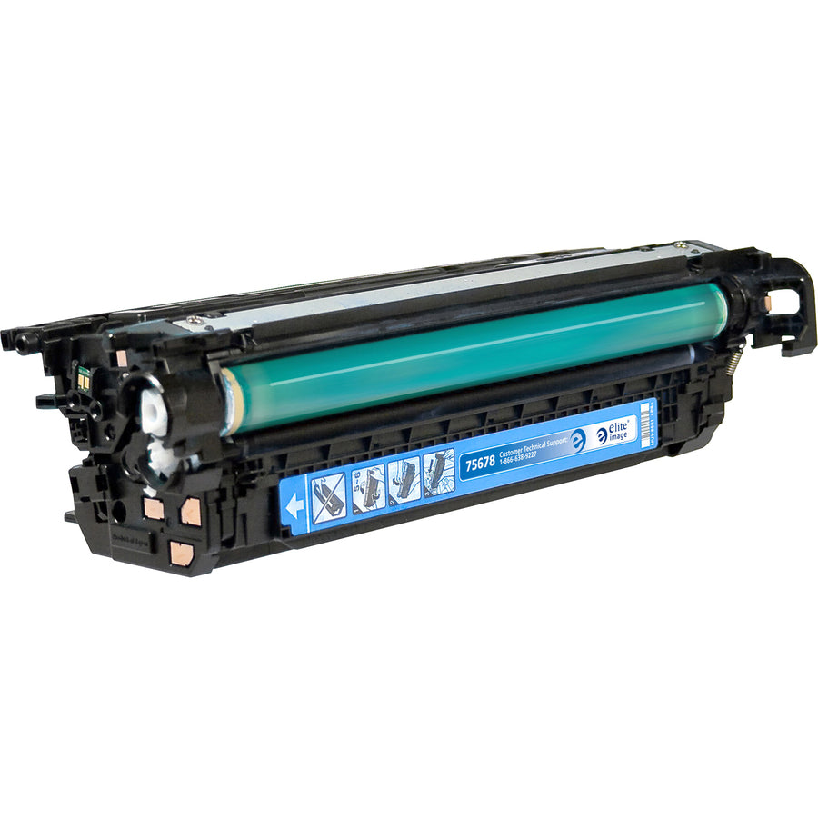 Elite Image Remanufactured Toner Cartridge - Alternative for HP 648A (CE261A) - Laser - 11000 Pages - Cyan - 1 Each - 3