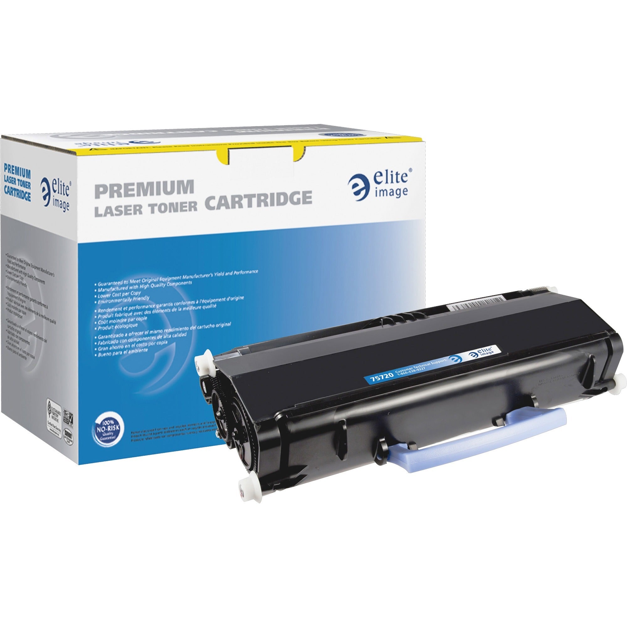 Elite Image Remanufactured Toner Cartridge - Alternative for Dell (330-2666) - Laser - 6000 Pages - Black - 1 Each - 1