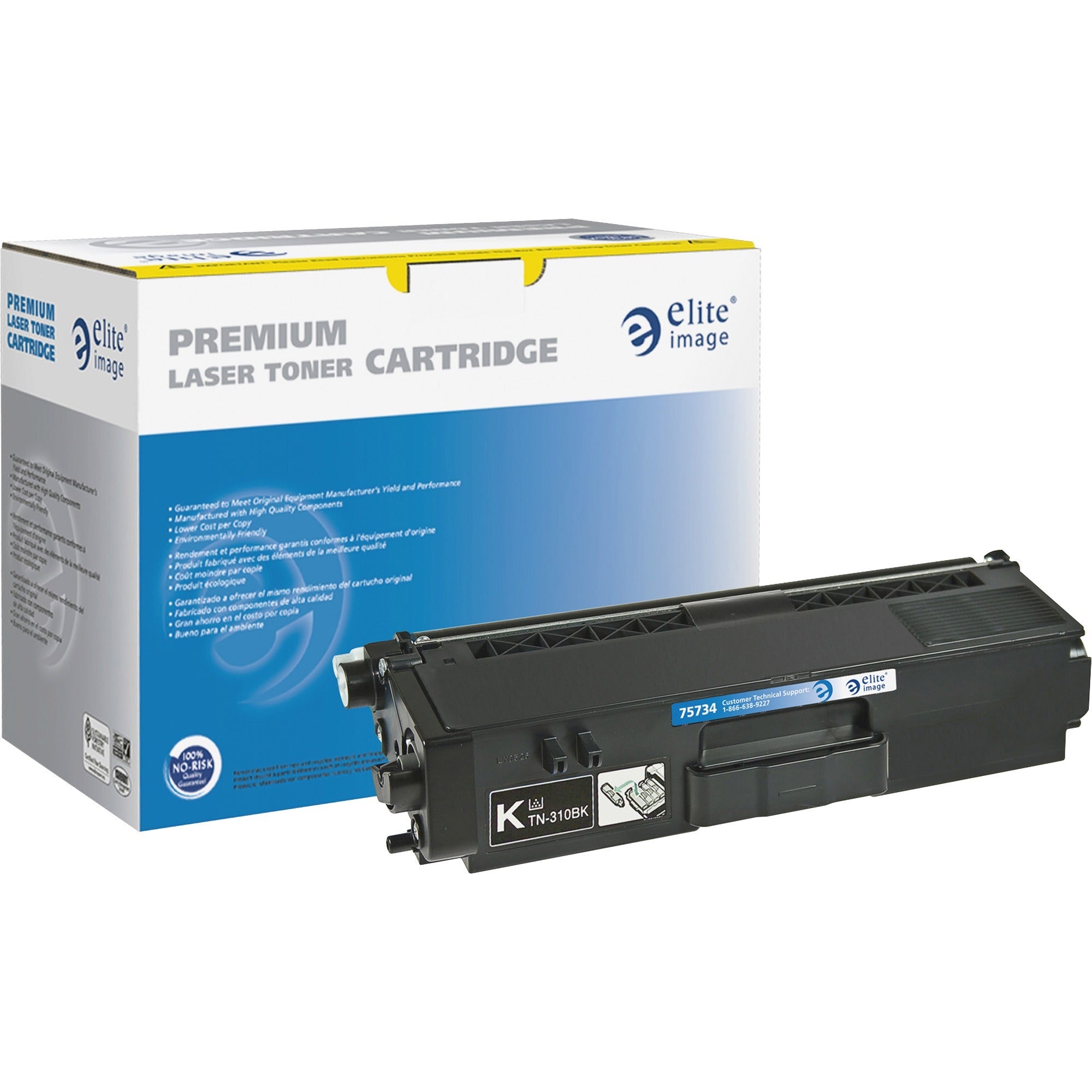 Elite Image Remanufactured High Yield Laser Toner Cartridge - Alternative for Brother TN315 - Black - 1 Each - 6000 Pages