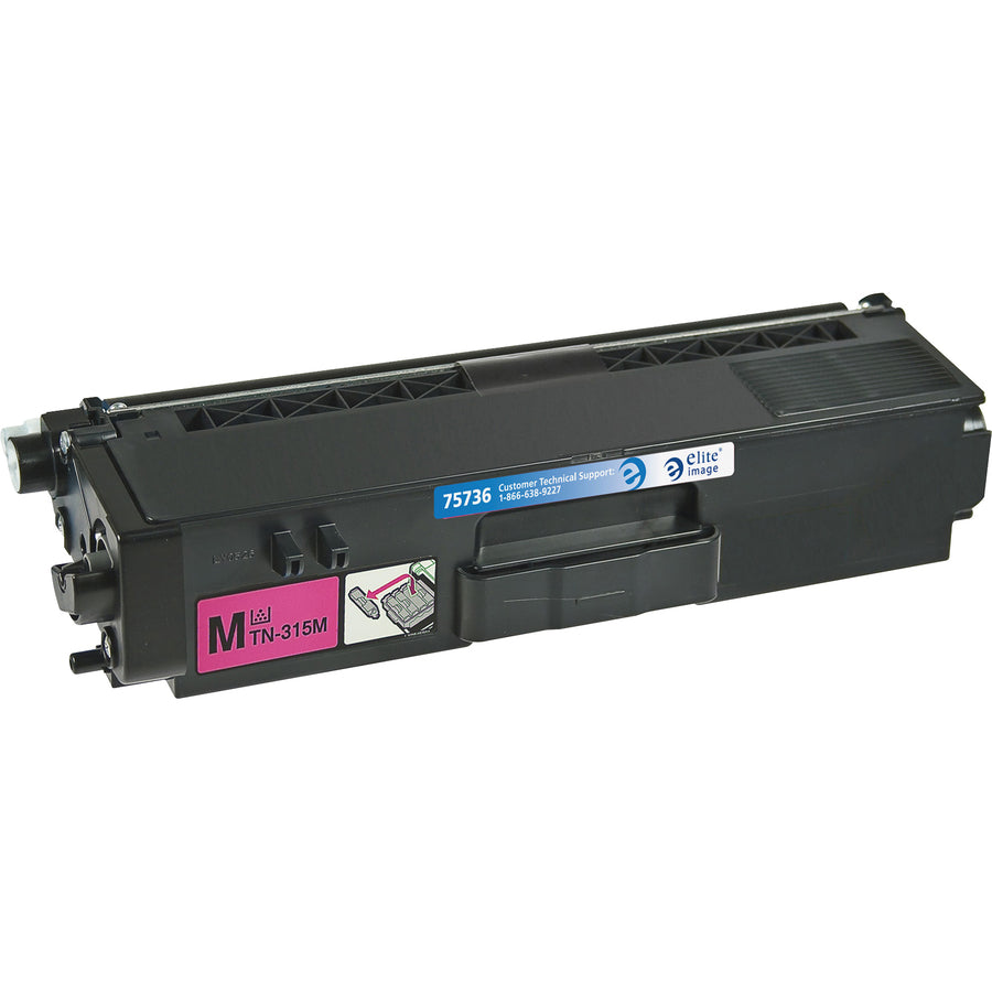 Elite Image Remanufactured High Yield Laser Toner Cartridge - Alternative for Brother TN315 - Magenta - 1 Each - 3500 Pages - 3