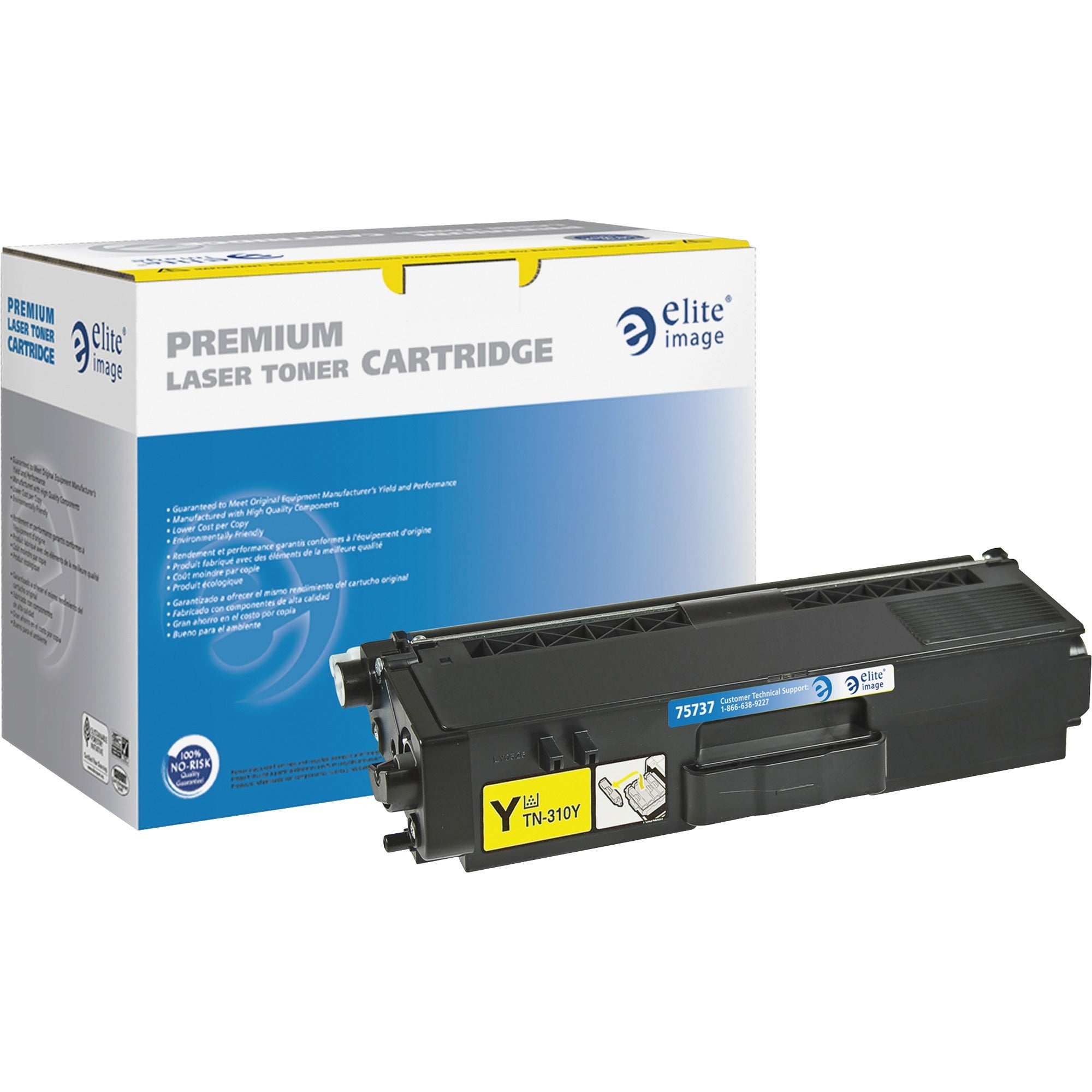 Elite Image Remanufactured High Yield Laser Toner Cartridge - Alternative for Brother TN315 - Yellow - 1 Each - 3500 Pages