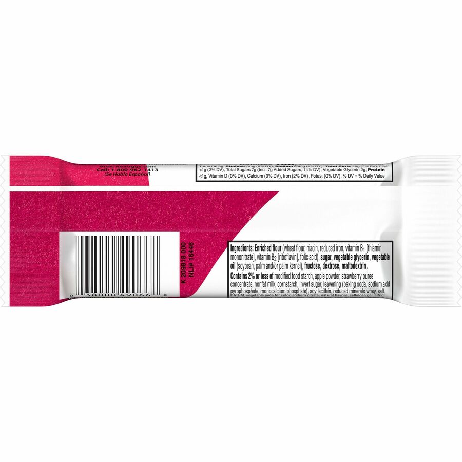 Special K Pastry Crisps: Strawberry - Vanilla, Strawberry - Pouch - 0.88 oz - 9 / Box
