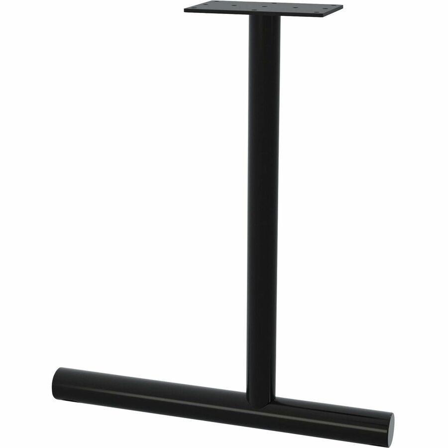 Lorell Training Table C-Leg Table Base with Glides - Steel - Black - 