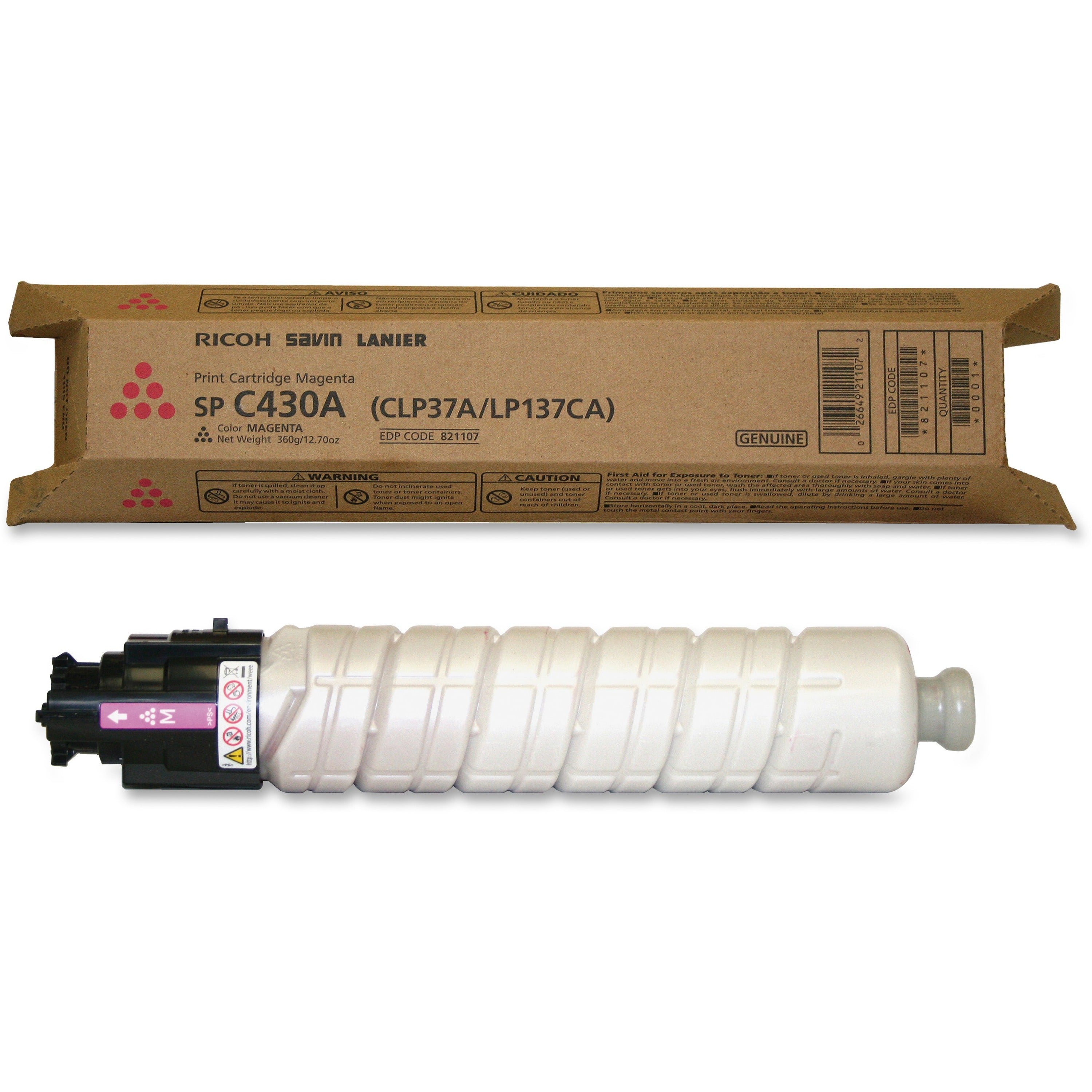 821072 Toner, 21,000 Page-Yield, Magenta, Sold as 1 Each