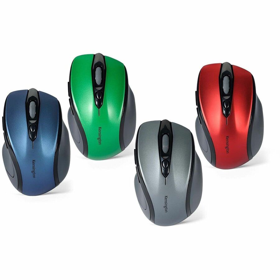 Pro Fit Mid-Size Wireless Mouse, 2.4 GHz Frequency/30 ft Wireless Range, Right Hand Use, Gray