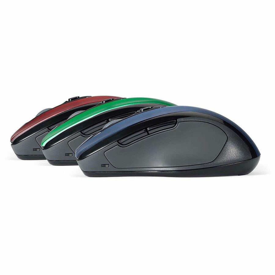Pro Fit Mid-Size Wireless Mouse, 2.4 GHz Frequency/30 ft Wireless Range, Right Hand Use, Ruby Red