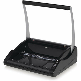 GBC ProClick P110 Manual Binding Machine - ProClick, CombBind - 10" x 18" x 14" - Gray