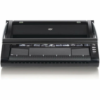 GBC ProClick P110 Manual Binding Machine - ProClick, CombBind - 10" x 18" x 14" - Gray